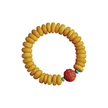 Moonstone Edge Beeswax Jade Bracelets Unisex