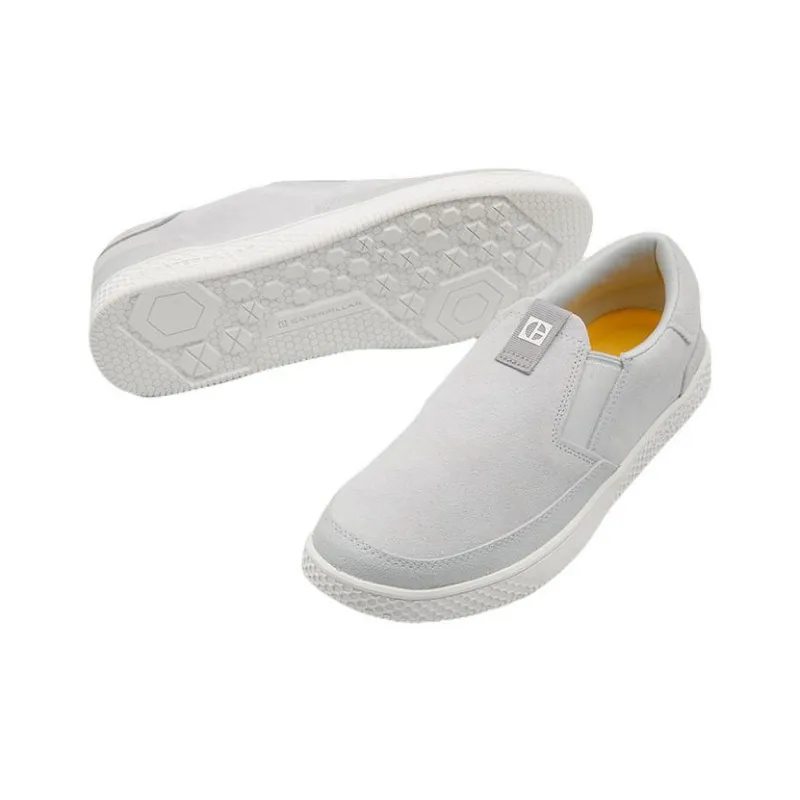 CAT Pause Sport Slip On Low Top Casual Shoes Men's Gray-2