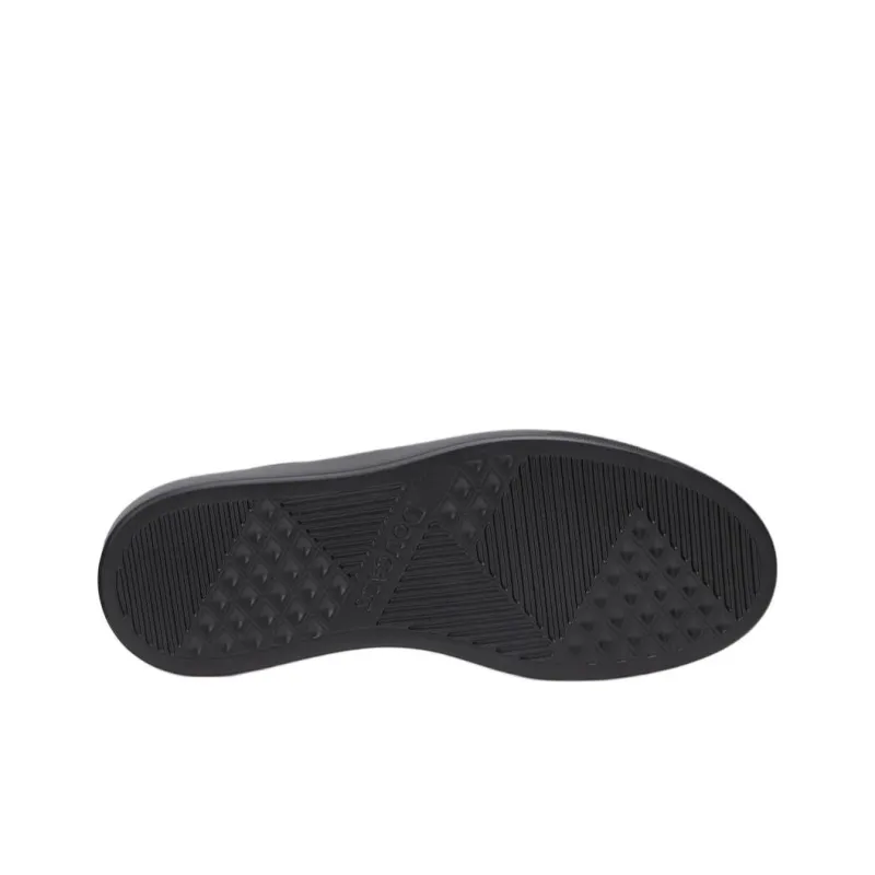 DOUCAL'S Logo debossed Leather Sneakers-4