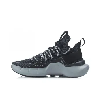 LiNing Mid Top Basketball Shoes Women's Black