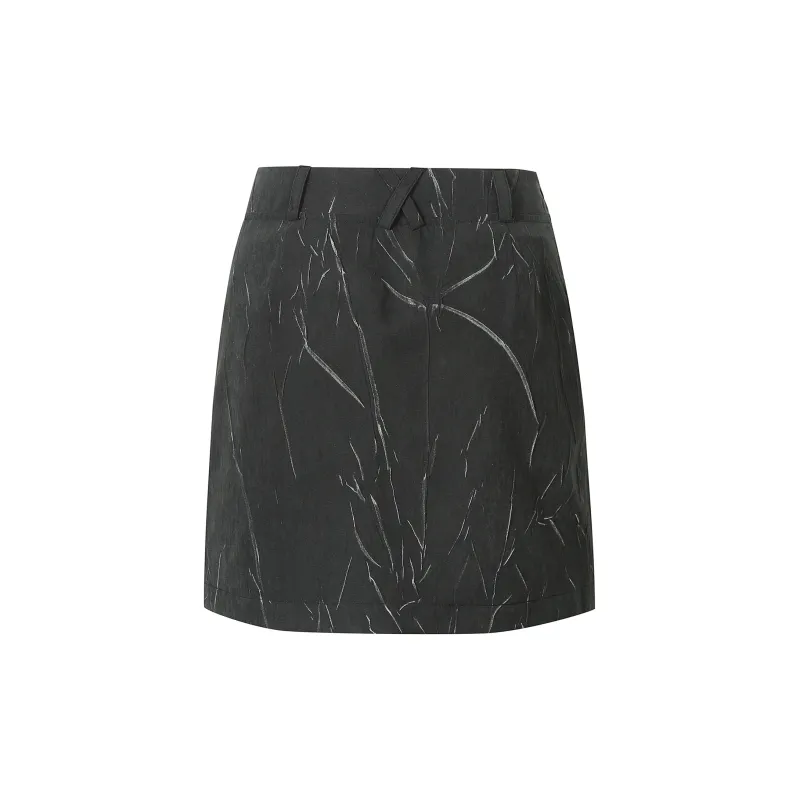 Guuka Hero Casual Short Skirts Women's Black-1