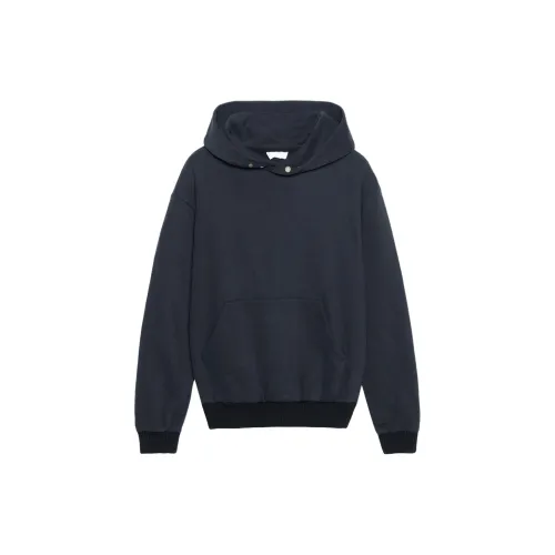 Ermenegildo Zegna x Fear Of God Men’s Hoodie Solid Color Black