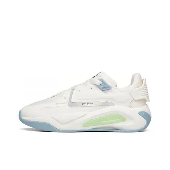 Anta Life Collection Super Body Anti Slip Wear Resistant Low Top Skateboard Shoes Men's White Blue