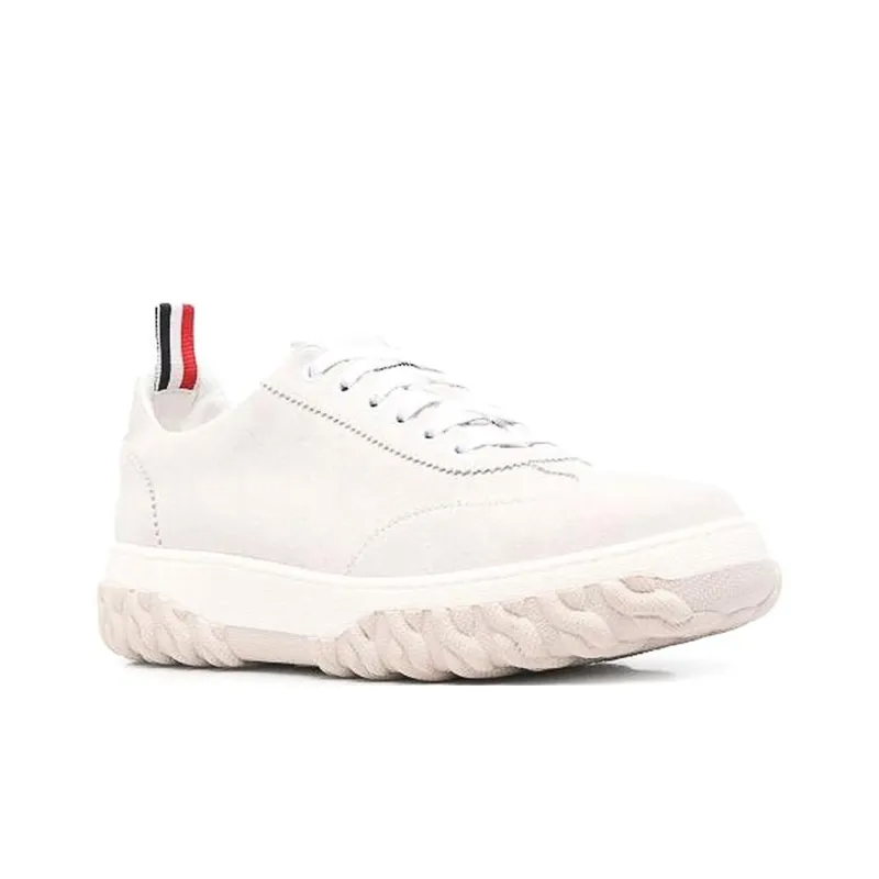 THOM BROWNE Rwb Detailed Lace-Up Sneakers-1