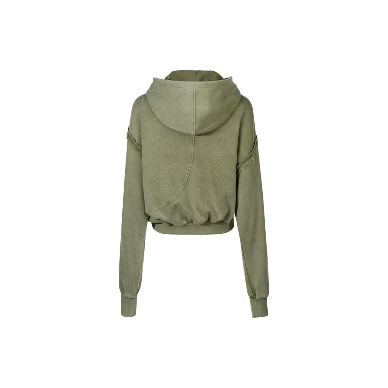 Guuka Hero Sweatshirt Women's Army Green-1