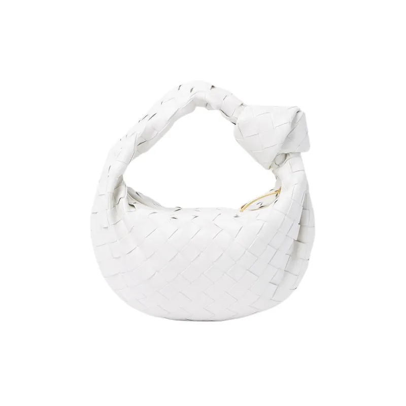 Bottega Veneta JODIE Leather Handbag Mini Women's White-2