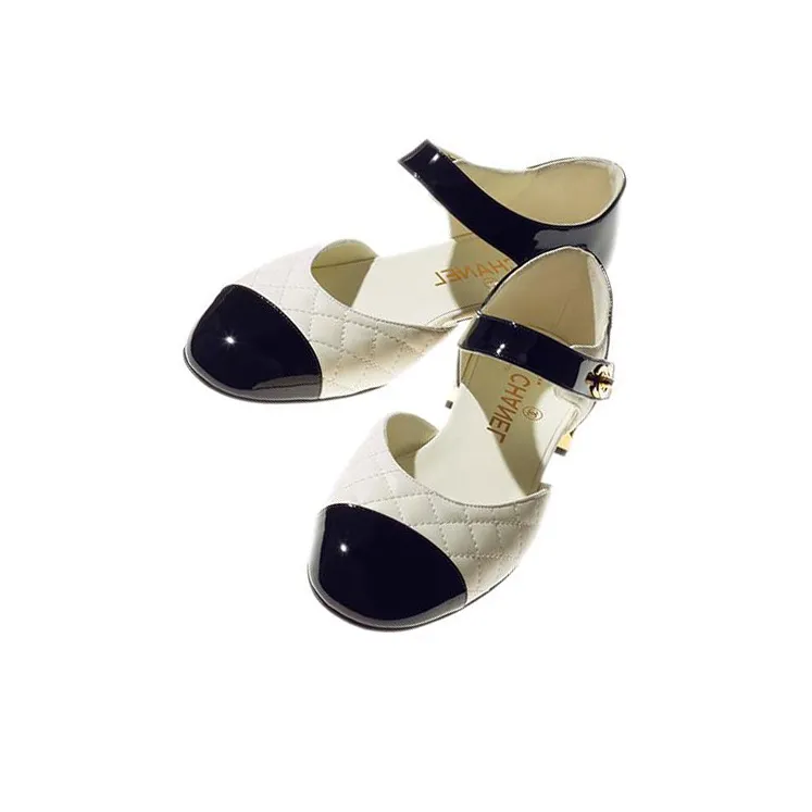 CHANEL Women's Casual Shoes Women's White/Black-3