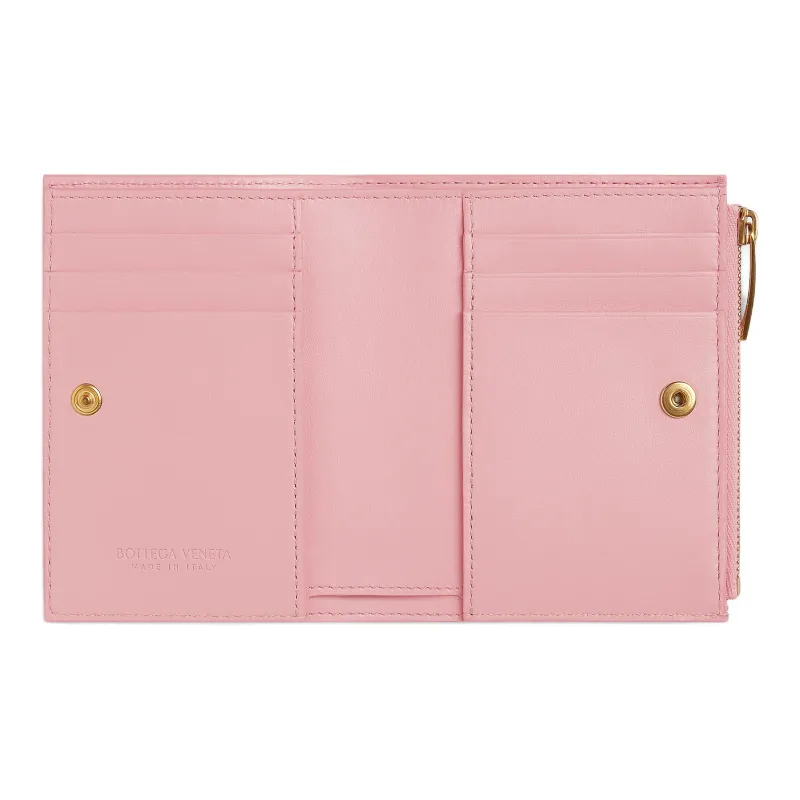 Bottega Veneta Intreccio Zipped Wallet-3