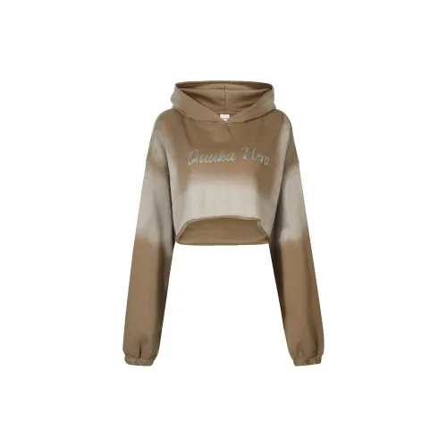 Guuka Hero Sweatshirts Women's Dark Khaki