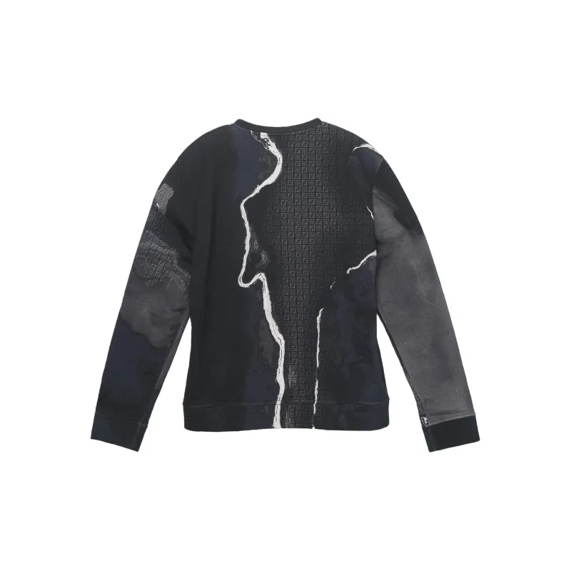 FENDI Sweatshirts Men Black-1