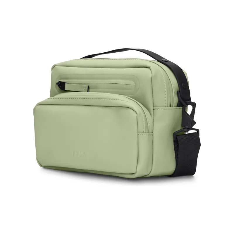 Rains Polyester Sports Bag One Shoulder Handbag Unisex Multicolor-10