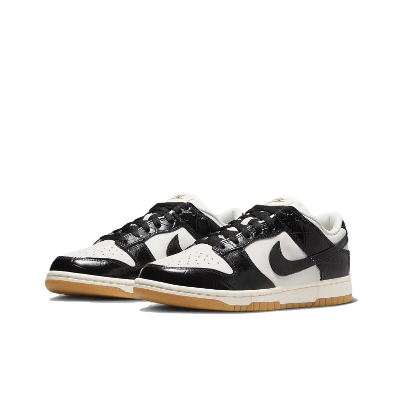 Nike Dunk Low Lx 'Black Croc' Women's-2