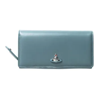 Vivienne Westwood Nappa Leather Wallet Women's Blue
