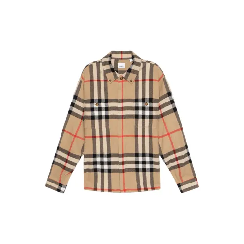 Burberry House Check Wool Cotton Shirt 