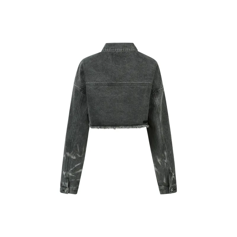 Guuka Hero Denim Jacket Women's Black-1