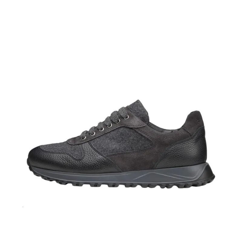 DOUCAL'S Low Top Casual Shoes Men's Black-0