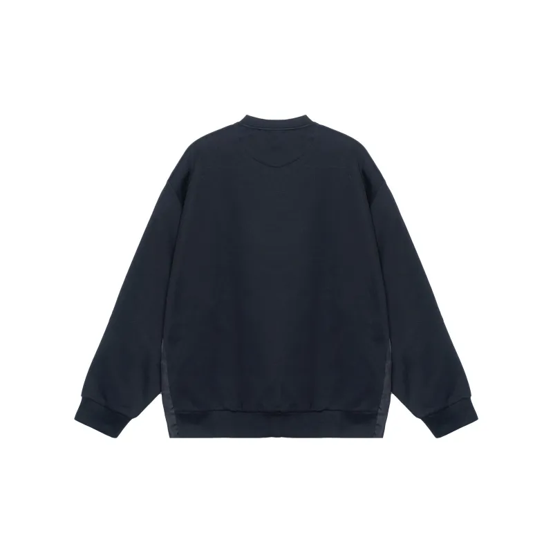 PRADA Triangle Logo Crewneck Sweatshirt-1