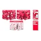 3 Pack (Red Black+Red White+White)