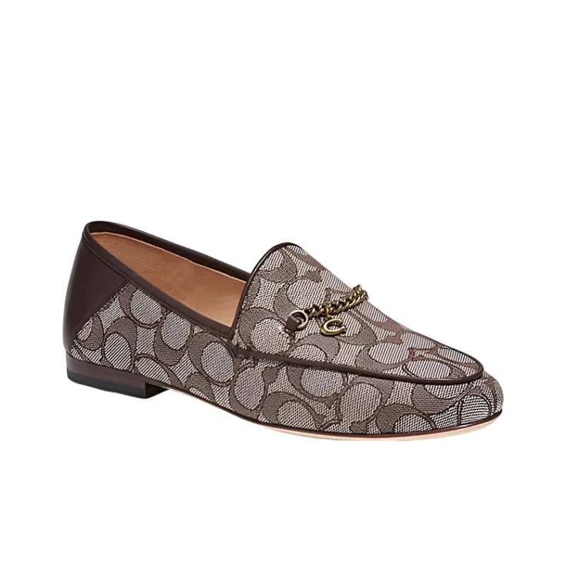 COACH Hanna Logo-monogram Loafers-1