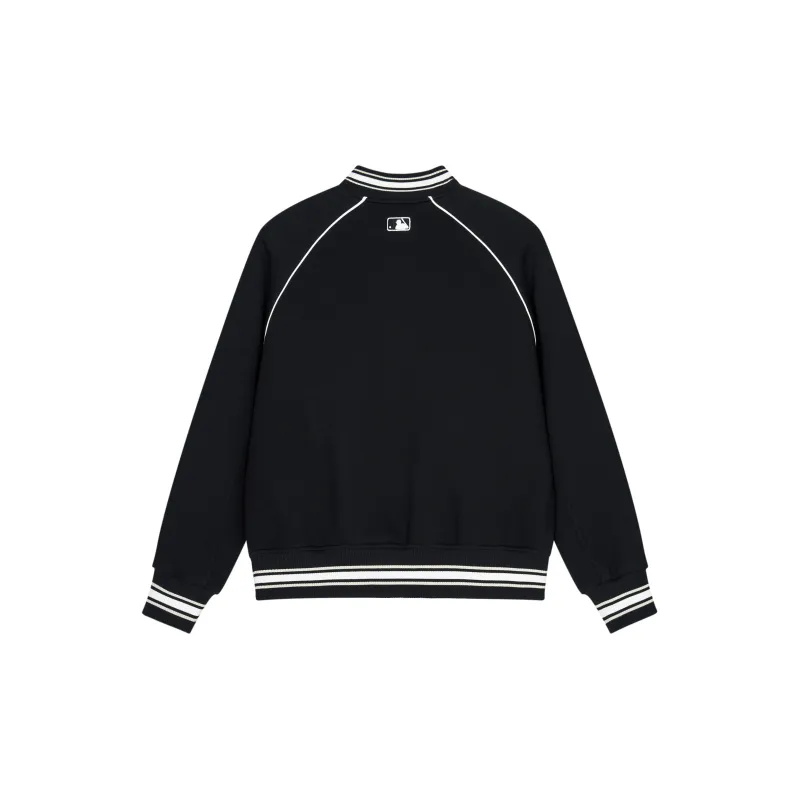 MLB SS24 Baseball Jacket Unisex Black-1