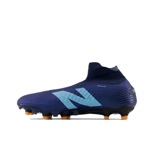 New Balance Tekela V4 Soccer Shoes Unisex Mid-Top Blue