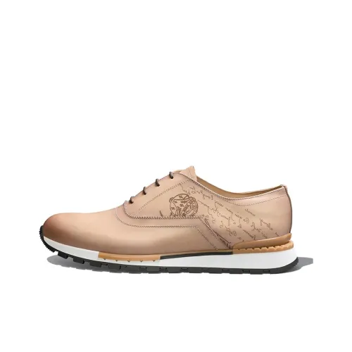 BERLUTI Fast Track Low-Top Casual Shoes Men's Brown