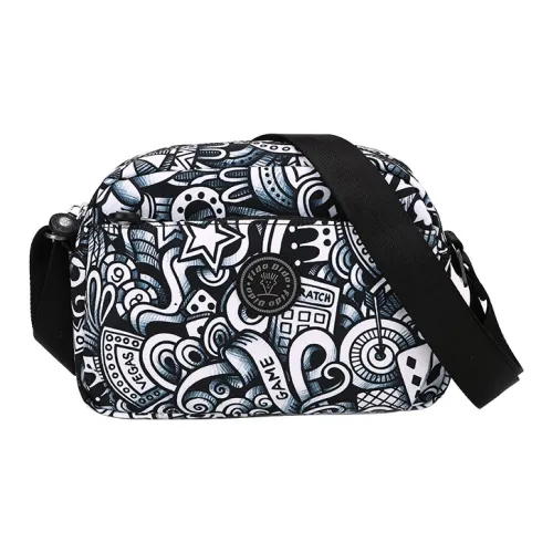 FIDO DIDO Shoulder Bags Print