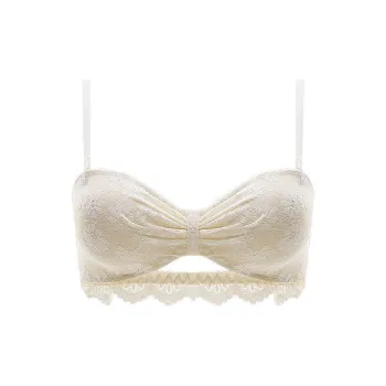 Flowers In Water Bra Women's Champagne