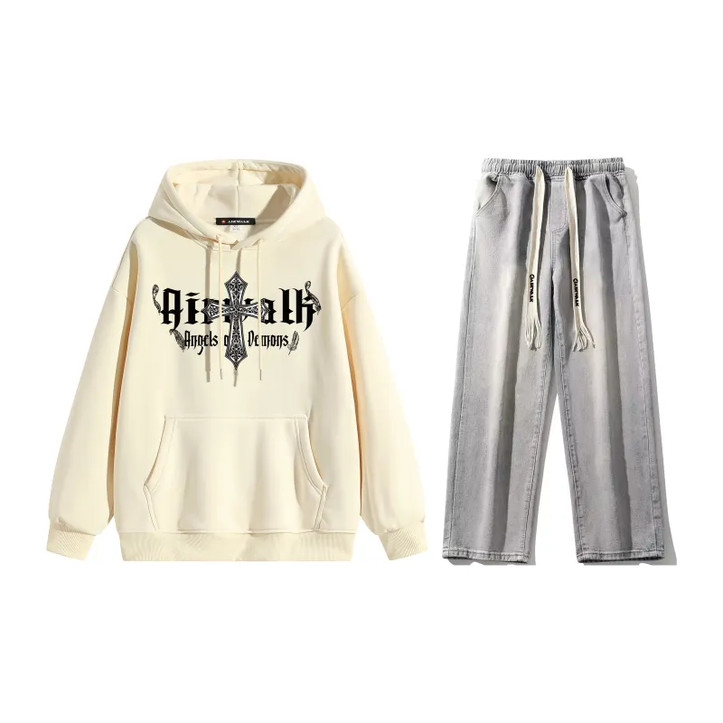Airwalk Sweatshirt Sets Unisex-33