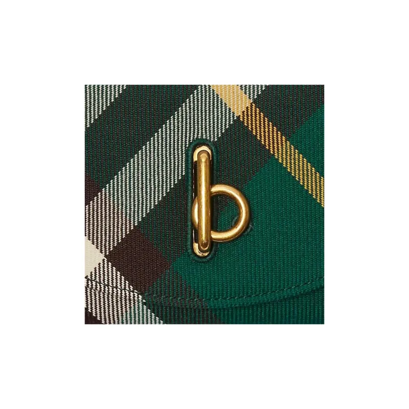 Burberry Polyester With Wool Wallet Women's Ivy Green-3