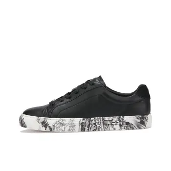 DAVID NAMAN Stylish Skateboarding Shoes Men's Black