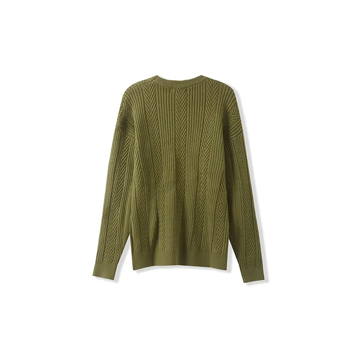 I'm David Knitwear Unisex Green-1