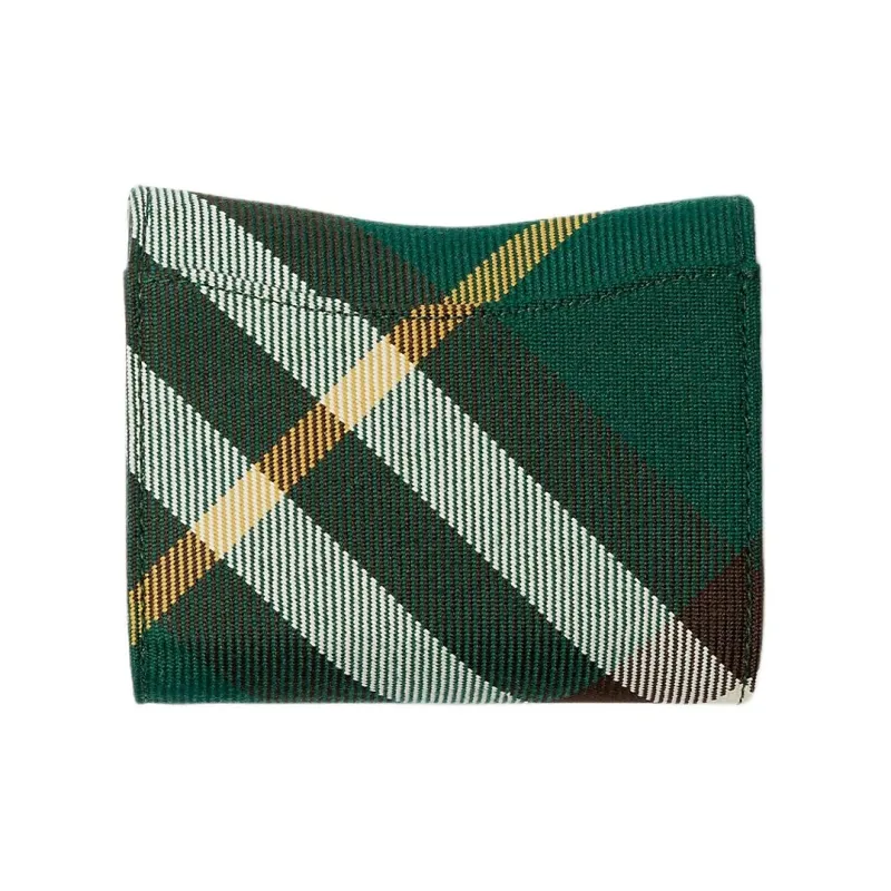 Burberry Polyester With Wool Wallet Women's Ivy Green-1