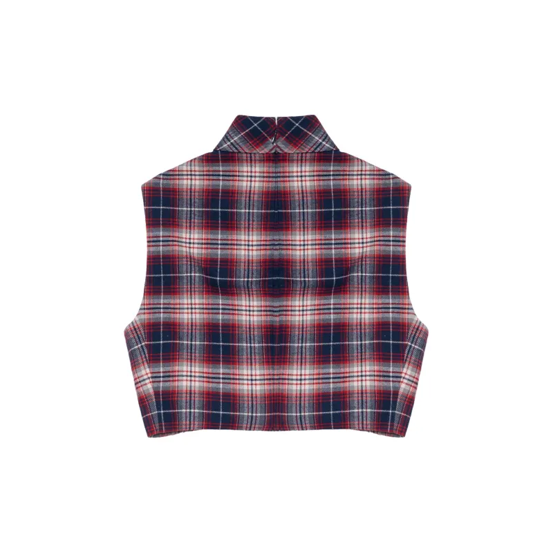 CELINE Crop Tops Women's Blue-1
