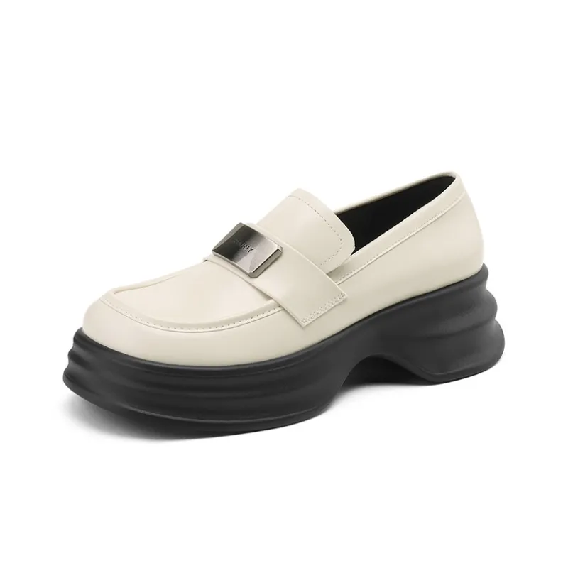 JOSINY Loafers Women's Black/Ecru-4