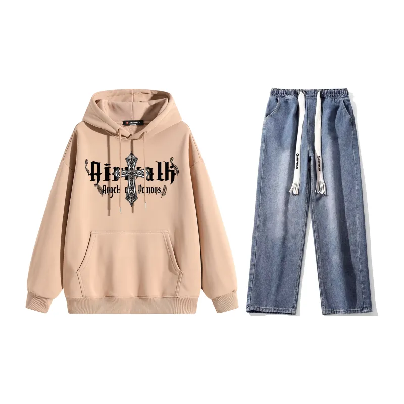 Airwalk Sweatshirt Sets Unisex-27