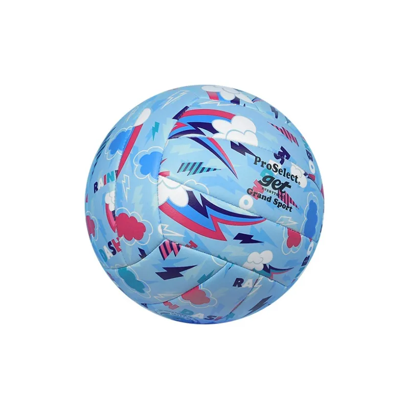 ProSelect x XIAOMABAOLI Soft PU Size 5 Ball Volleyball Unisex Happiness Rainbow Dash-1