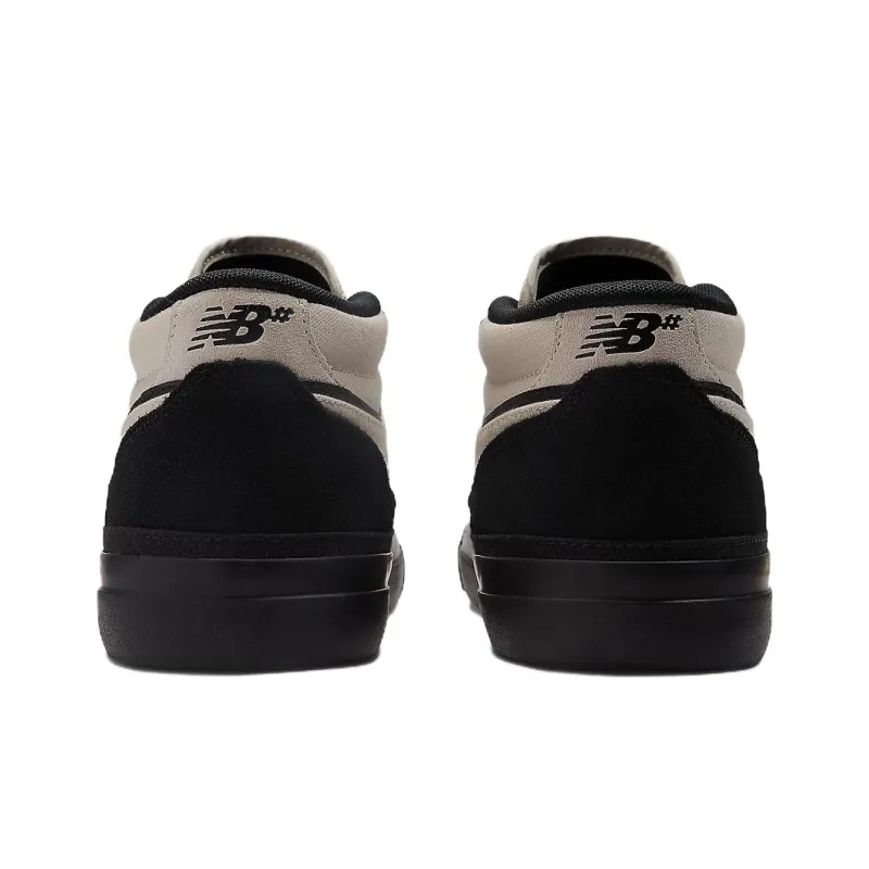 New Balance Numeric Franky Villani 417 Shock Absorbers Mid Top Skateboard Shoes Unisex Black Beige-4