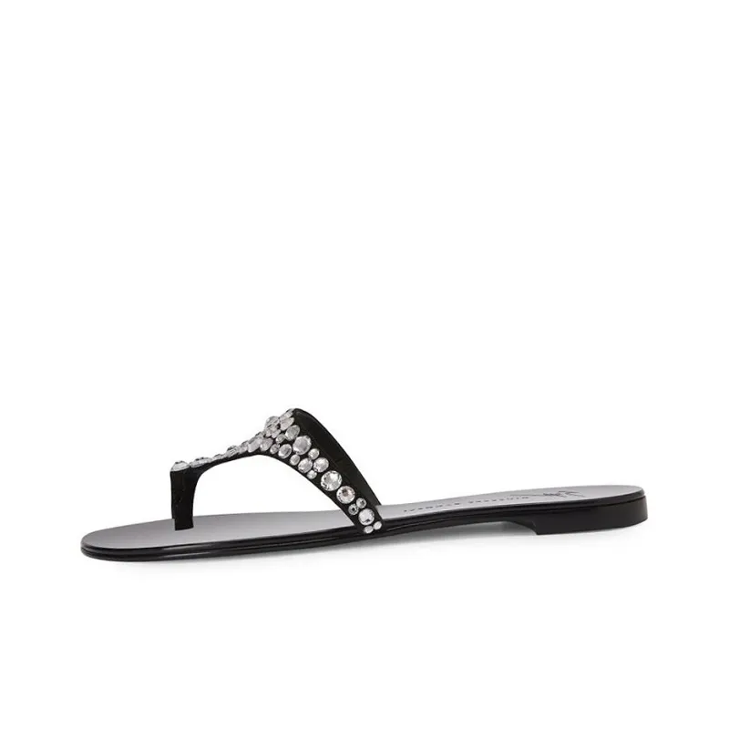 giuseppe zanotti Nebula Crystal-embellished Sandals-0