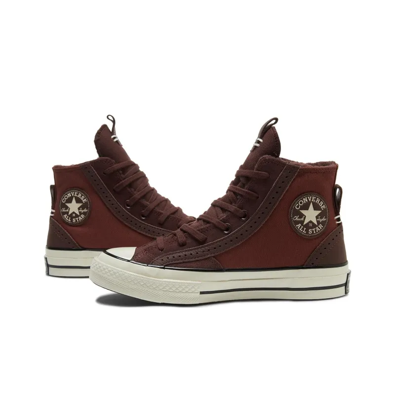 Converse Chuck 70 Leather & Suede Sneakers 'Charcoal'-3