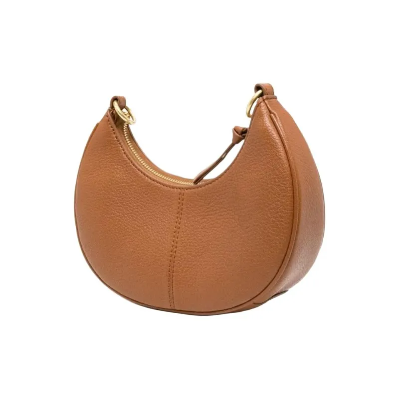 See By Chloe Hana Cow Leather Crescent Bag, Handbag, Shoulder Bag Women's Beige-3