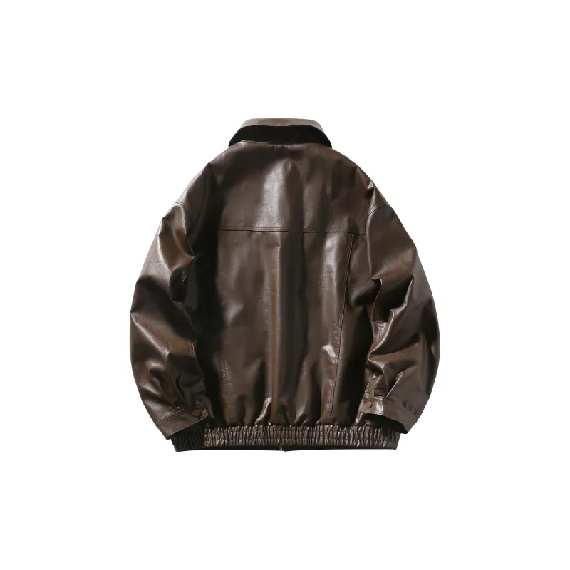 Jeep Leather Jackets Unisex-5