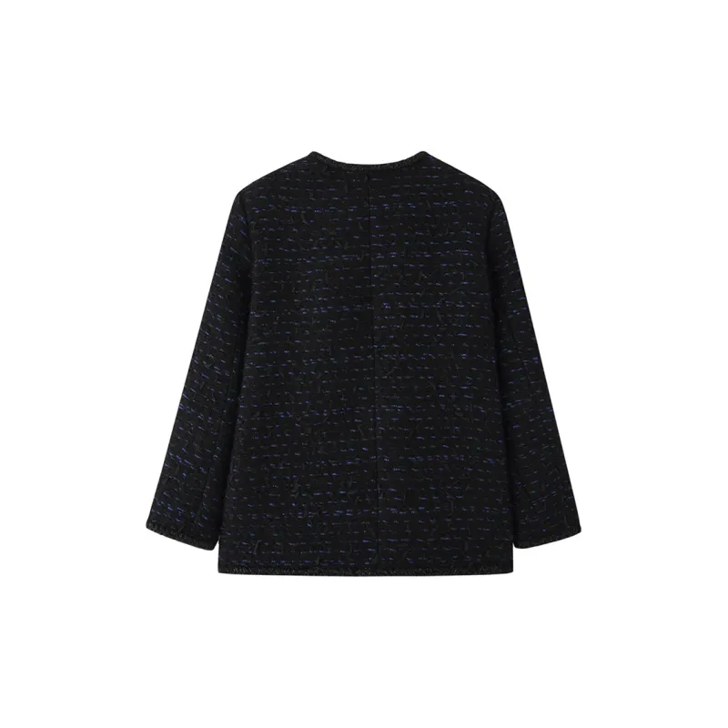 ZHOUMIAO Cropped Coats Women's-3
