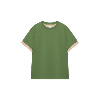 Bottega Veneta Double Layered Cotton Jersey Relaxed Fit T shirt