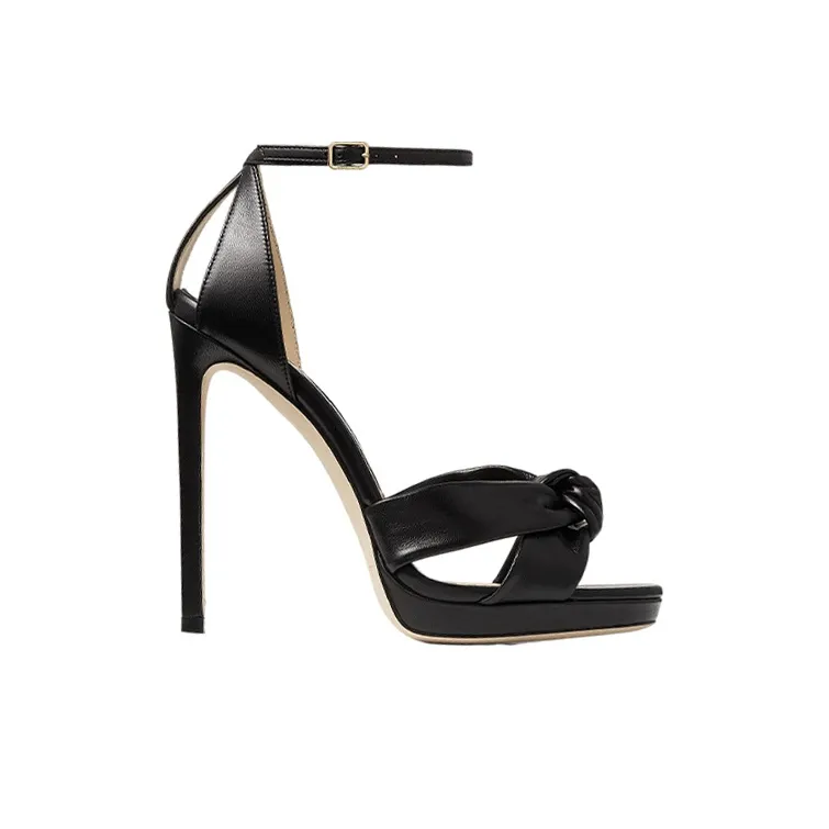 Jimmy Choo Rosie 120mm Knotted Sandals-1