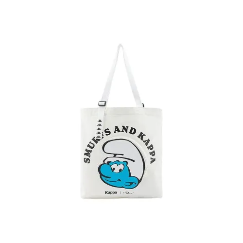 The Smurfs X Kappa Shoulder Bags Korean White