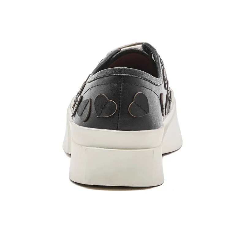 ABIDJAN Height Increasing Low-Top Casual Shoes Women's-14