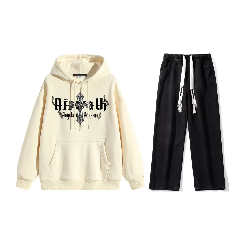 Airwalk Sweatshirt Sets Unisex-5