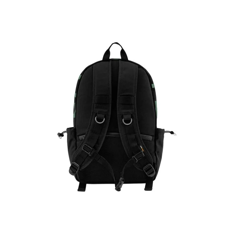 LACOSTE Polyamide Backpack Medium Size Unisex Black-1