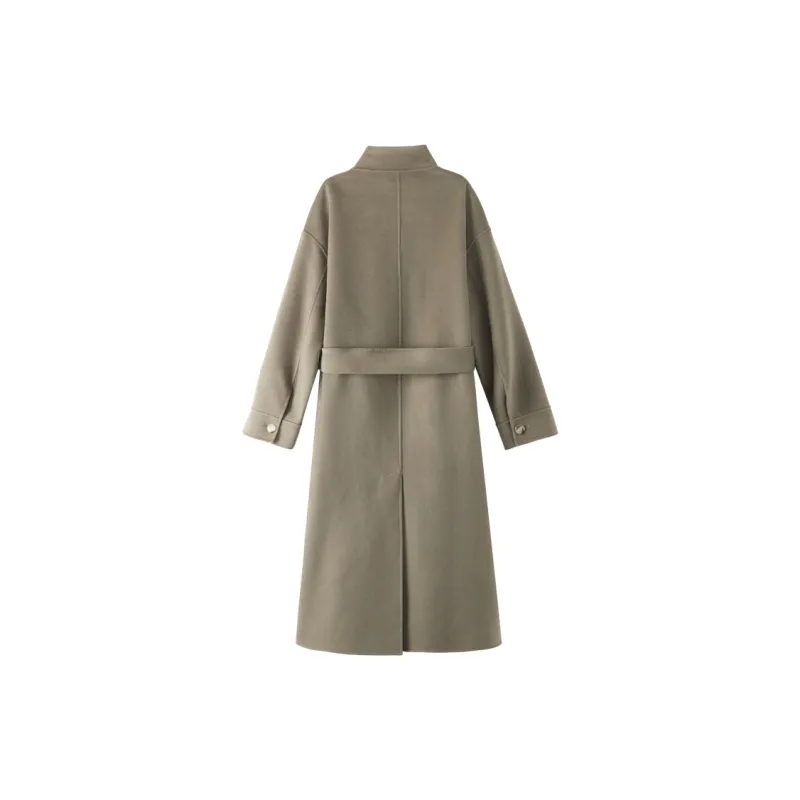 THE SEA LIFE Coat Women's Shimmer Green-1